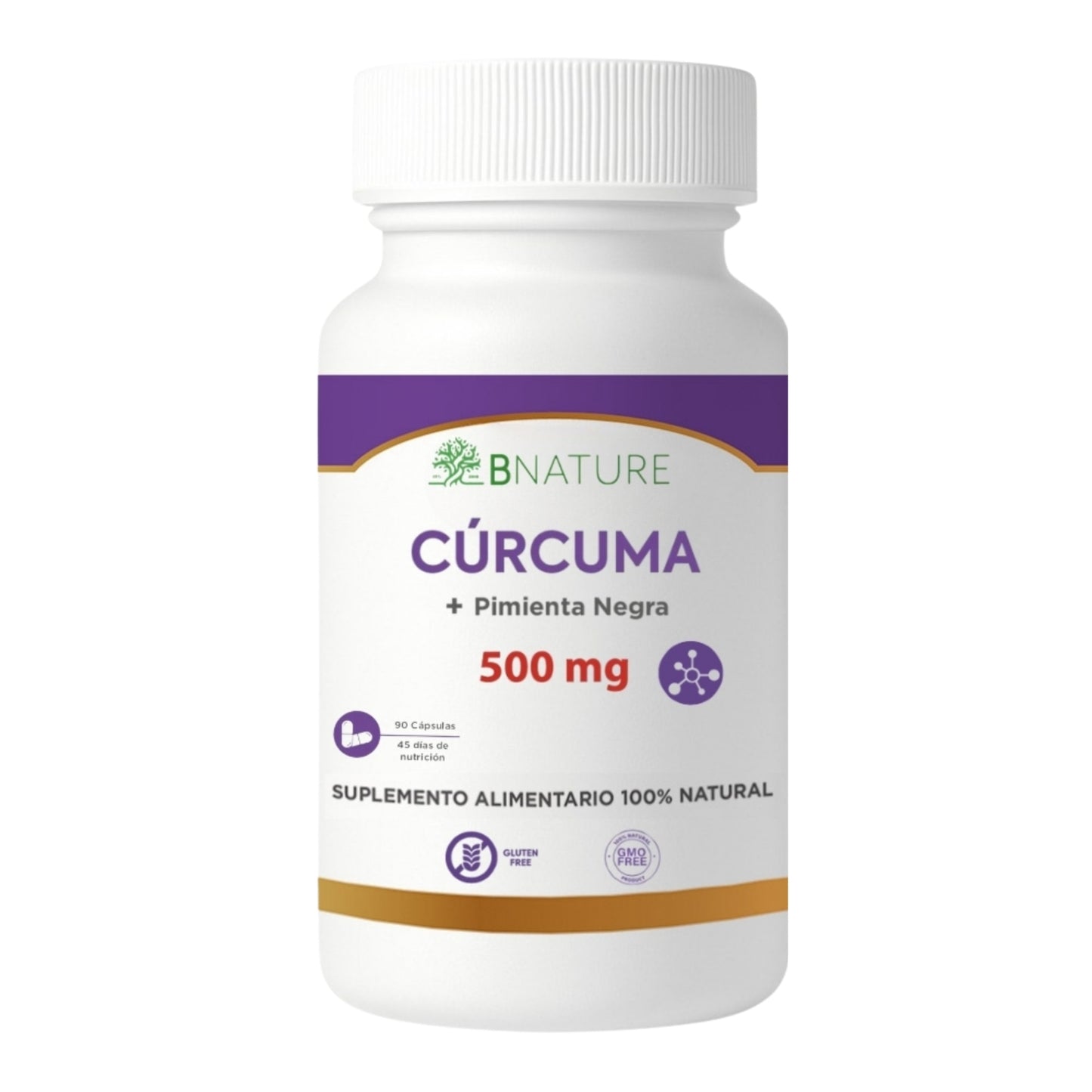Cúrcuma + Pimienta Negra 500 Mg