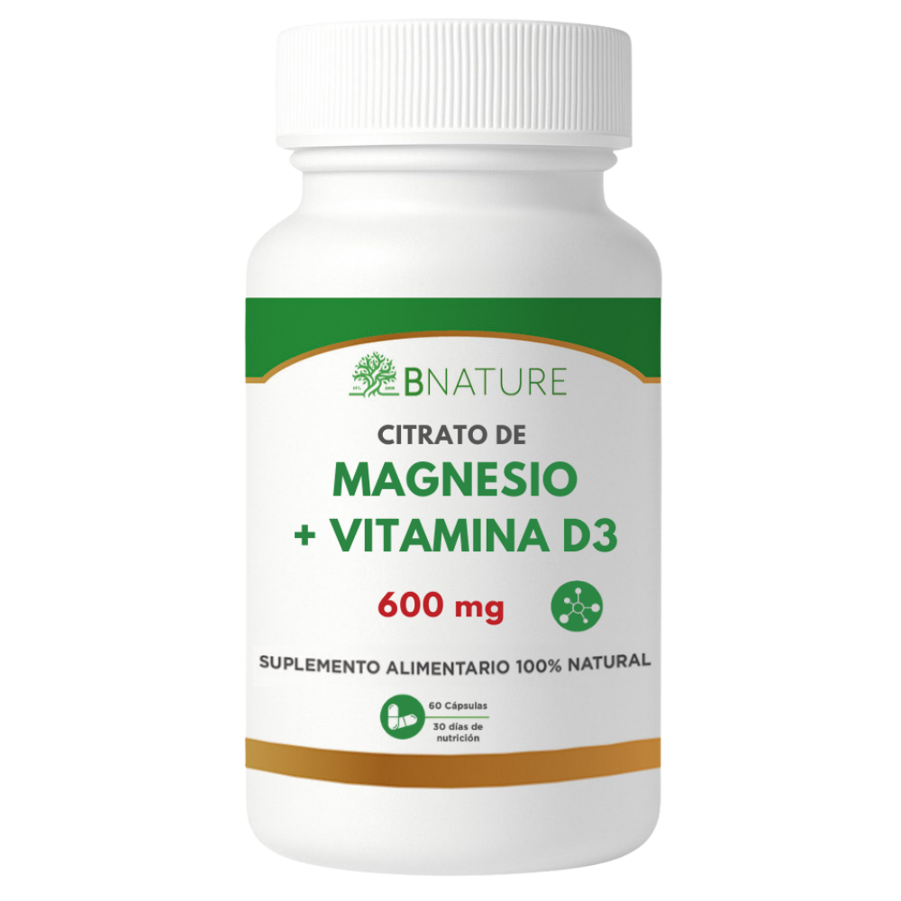 Citrato de Magnesio + Vitamina D3