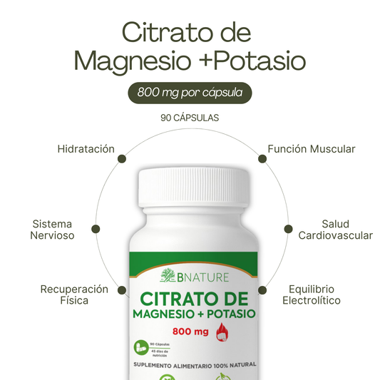 Citrato de Magnesio y Potasio