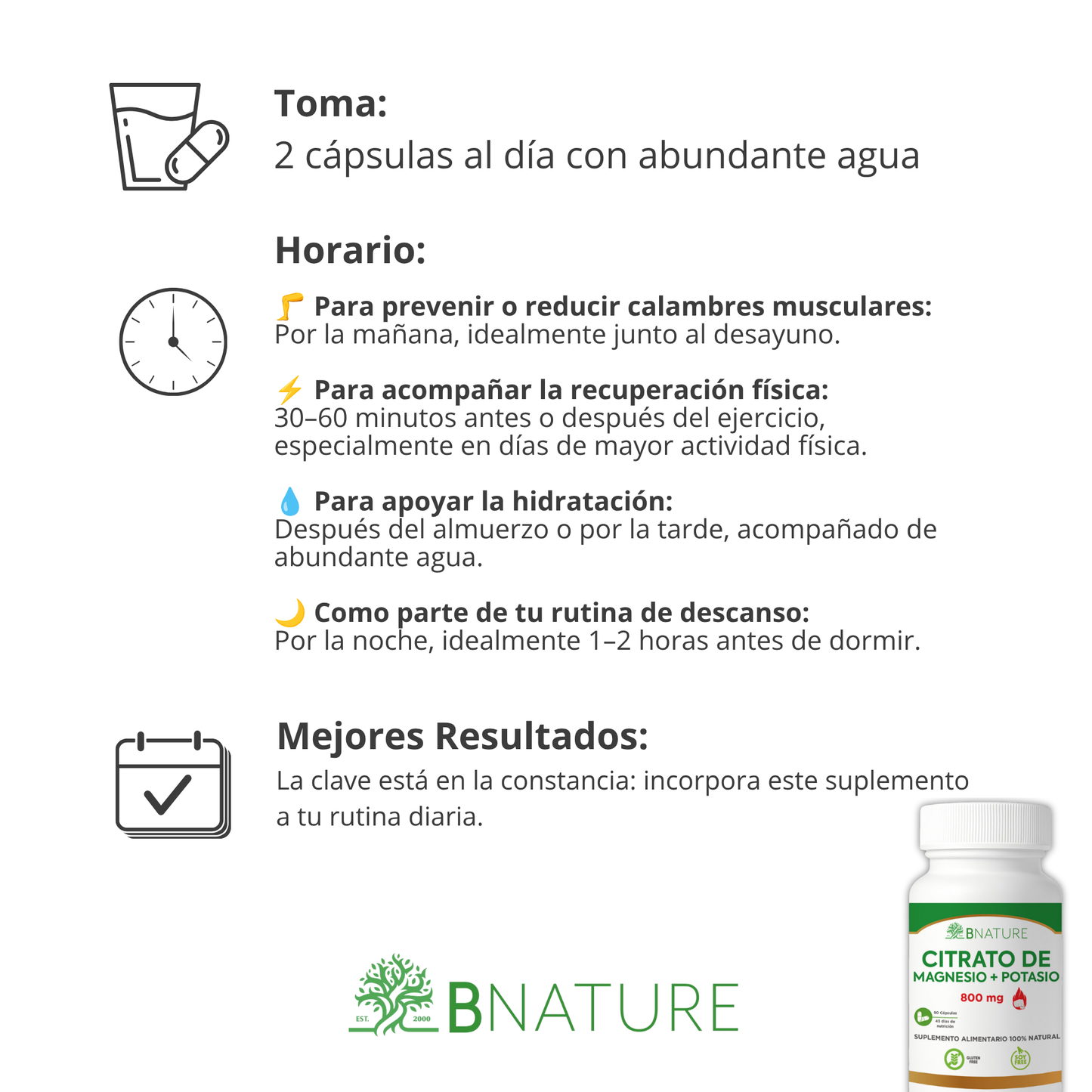 Citrato de Magnesio y Potasio