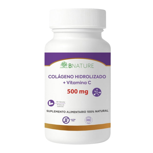 Colágeno Hidrolizado + Vitamina C 500 Mg