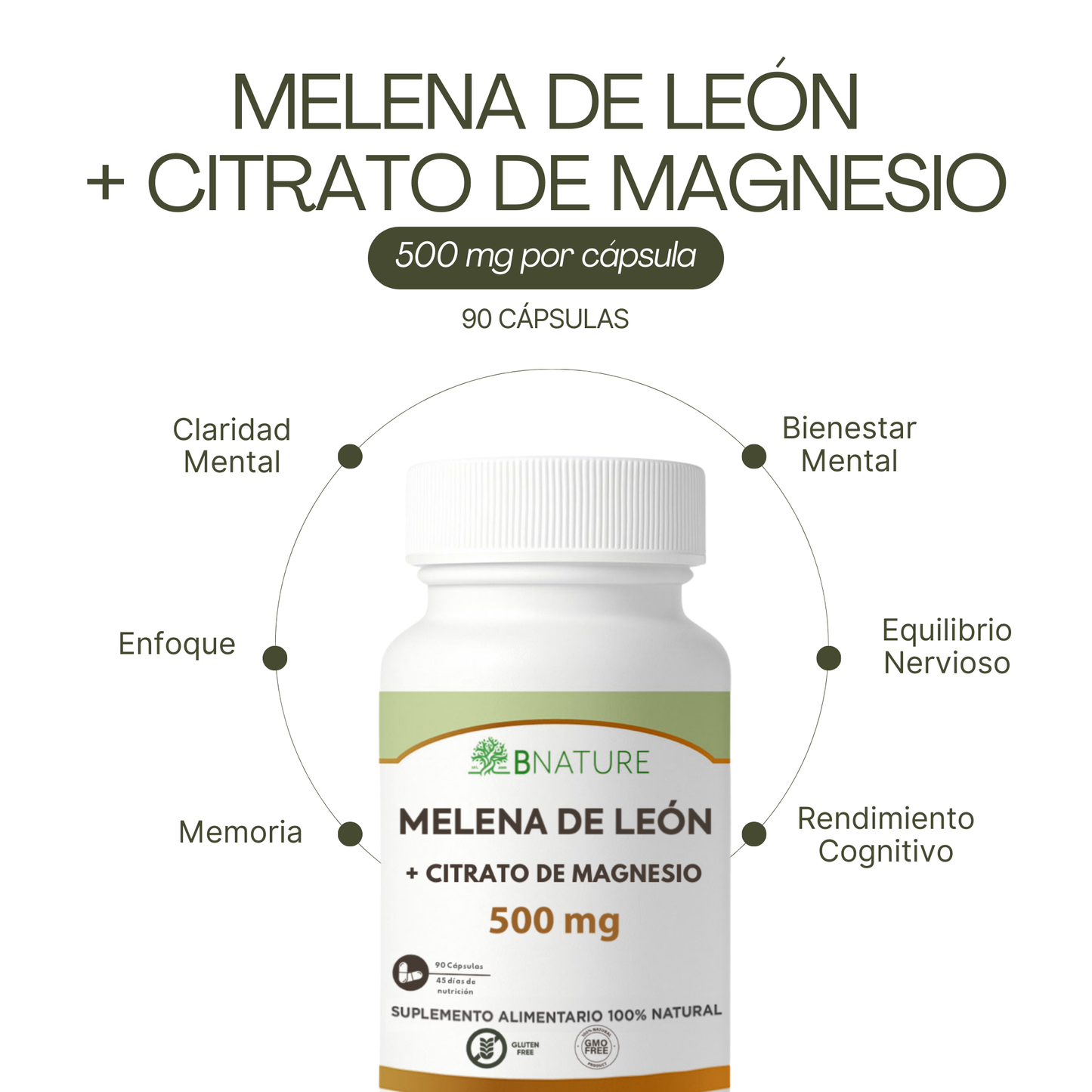 Melena de León + Citrato de Magnesio