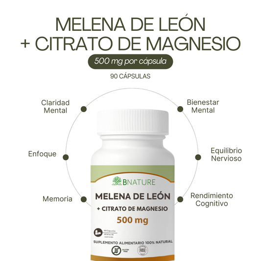 Melena de León + Citrato de Magnesio