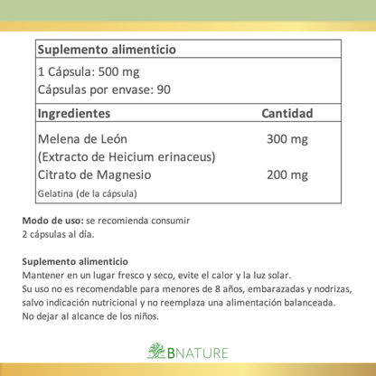 Melena de León + Citrato de Magnesio