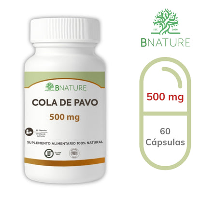 Cola de Pavo 500 mg