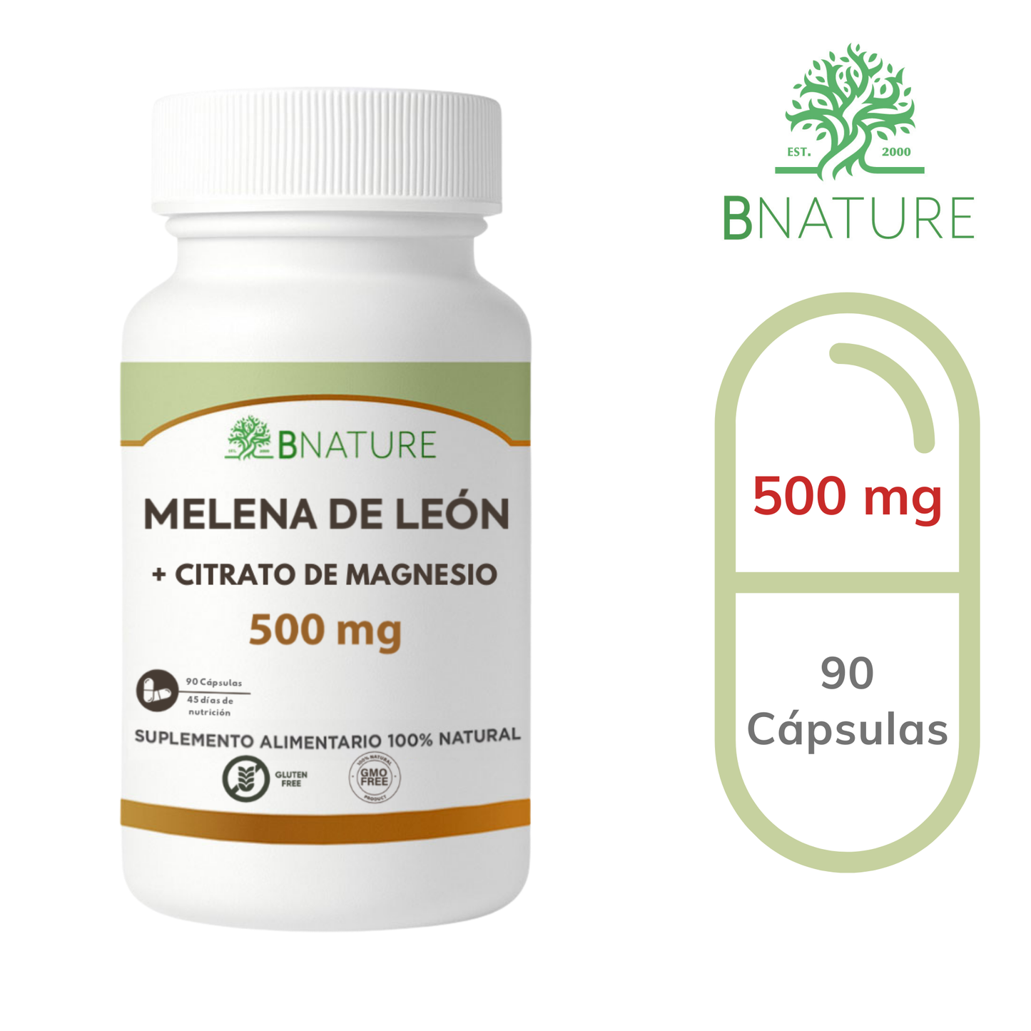 Melena de León + Citrato de Magnesio