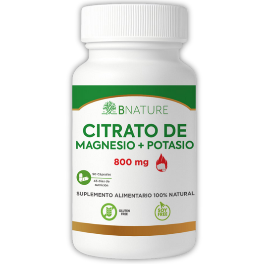Citrato de Magnesio y Potasio 800 Mg