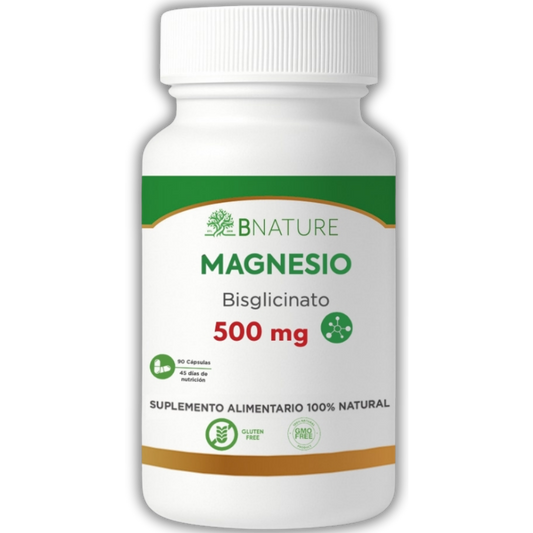 Bisglicinato de Magnesio 500 Mg