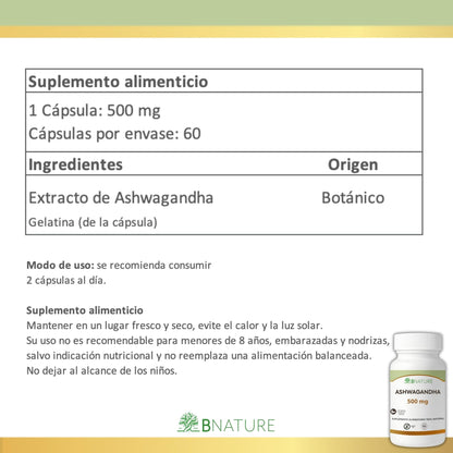 Pack Sleep: Magnesio Bisglicinato + Ashwagandha B Nature