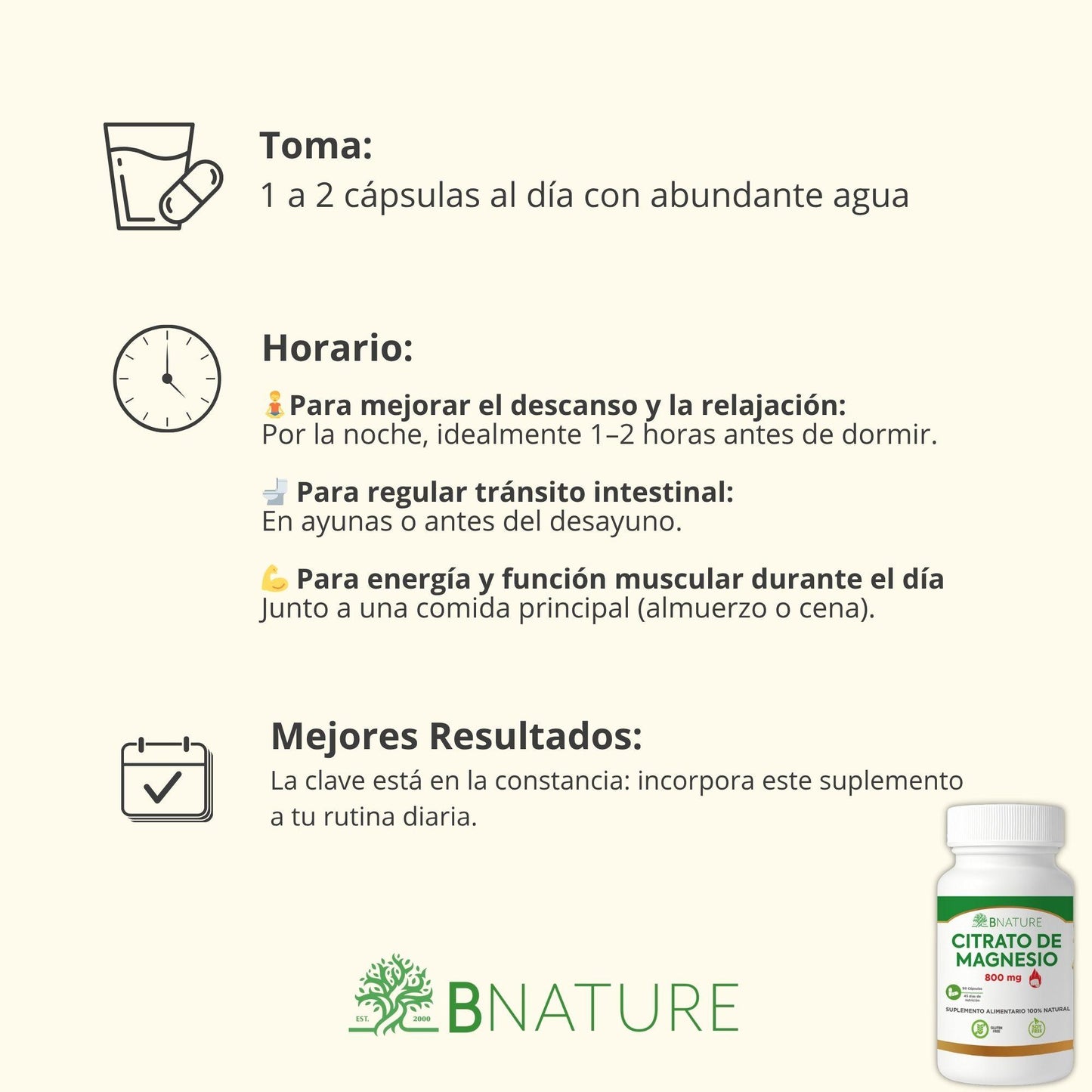 Pack Armonía Interna: Citrato de Magnesio 800 mg + Aloe Vera Gel 1L