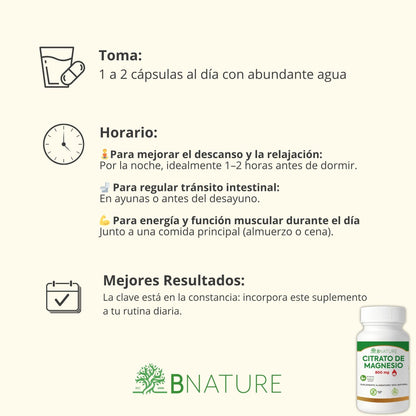 Pack Citrato de Magnesio + Citrato de Potasio 800mg